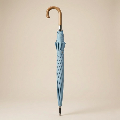 Hanway Classic Walking Umbrella for women │ Powder Blue