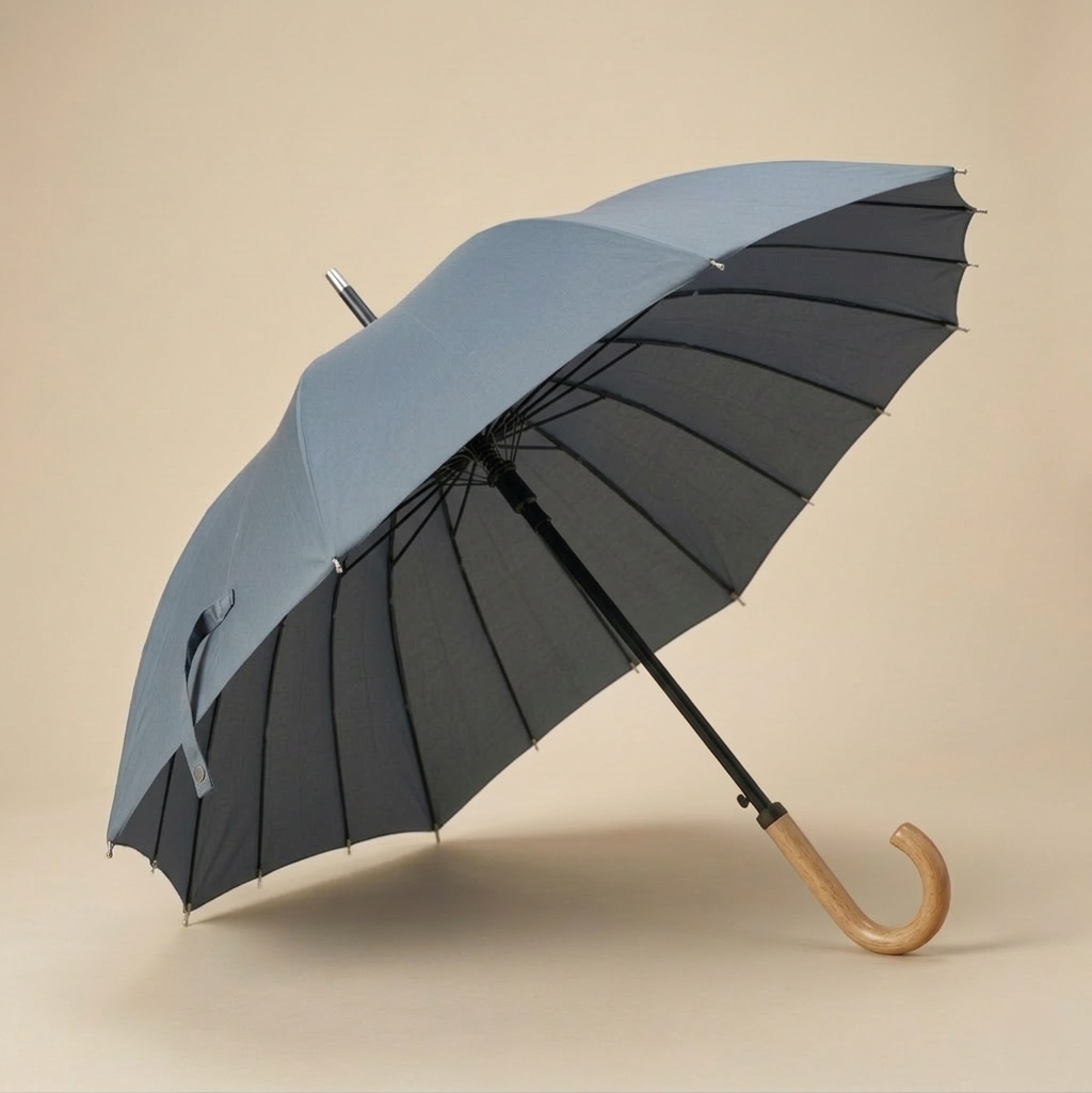 Hanway Classic Walking Umbrella for women │ Stone Grey