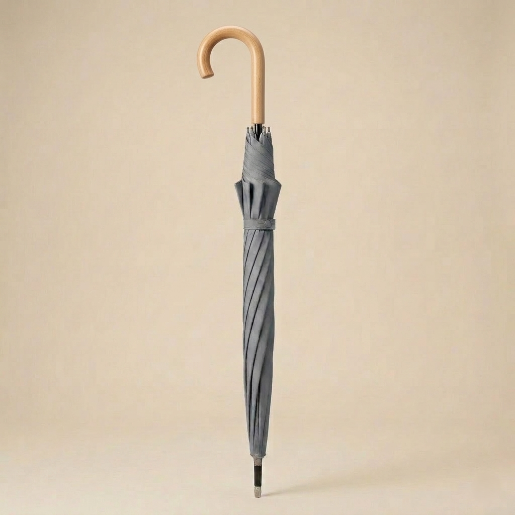 Hanway Classic Walking Umbrella for women │ Stone Grey